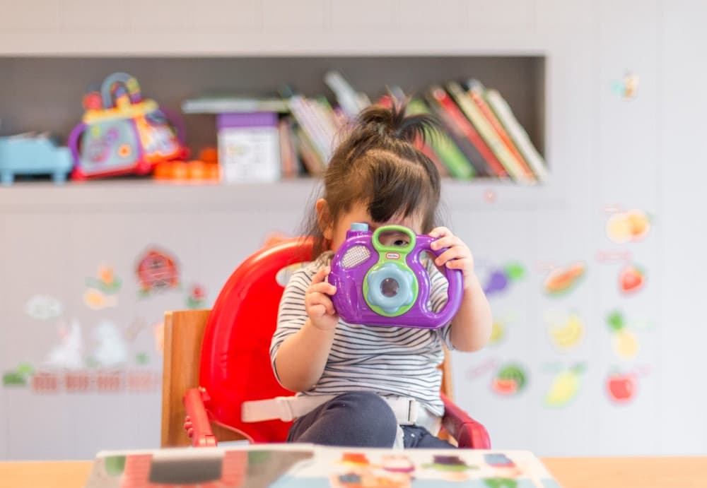 Children playing and learning together at daycare