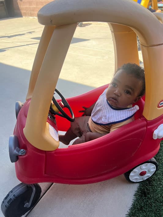 Children doing arts and crafts